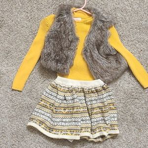 2T whole 3 peice outfit perfect for fall/winter